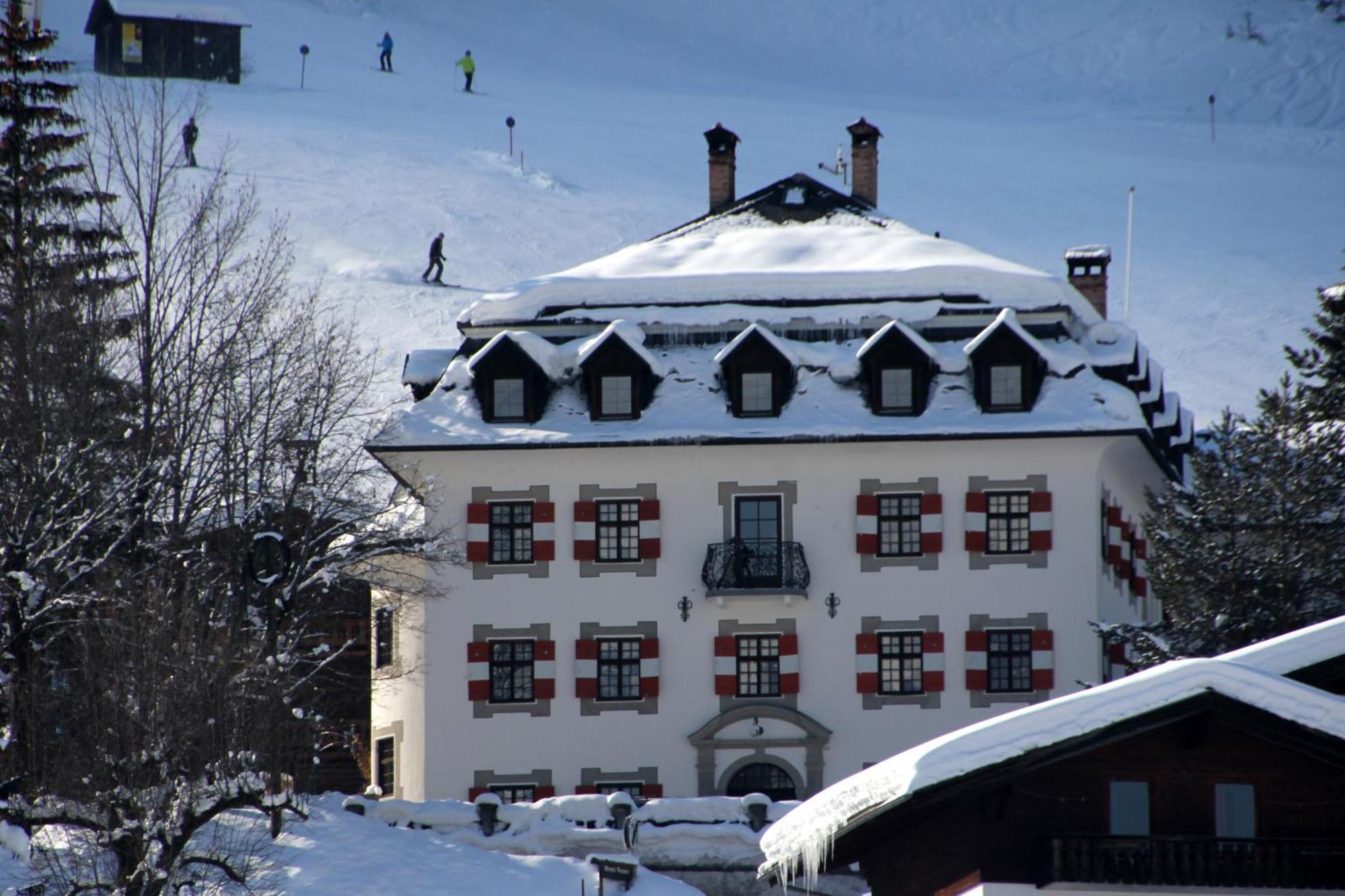 Aparthotel Ansitz Felsenheim Lermoos Exterior foto